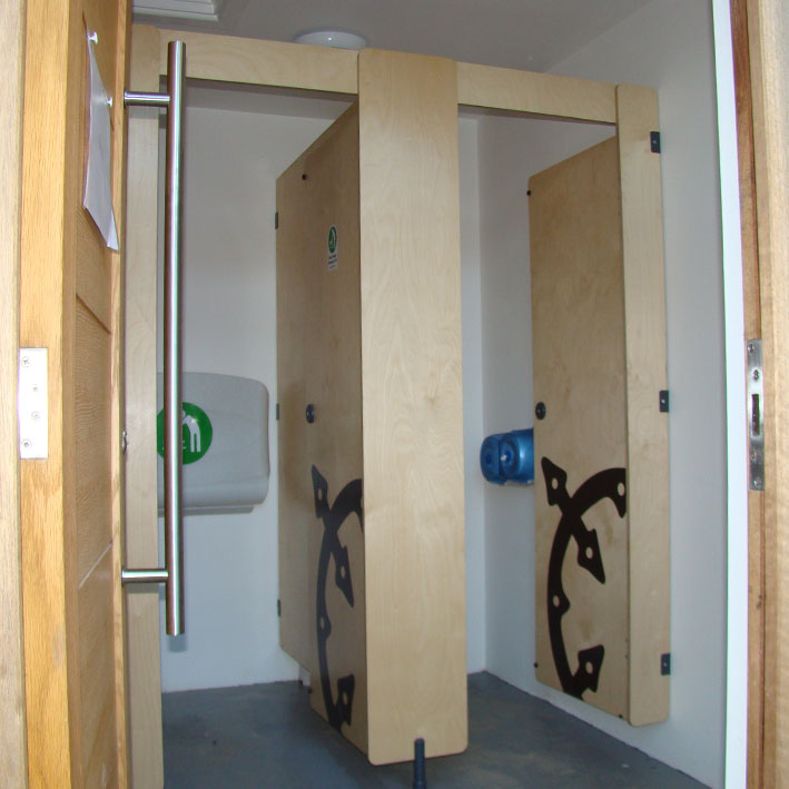 custom made toilet cubicles Cornwall